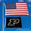 College Flags & Banners Co. Purdue Boilermakers Small 2x3 Foot Flag - Sports Collectibles, Sports Memorabilia, Sports Fan Shop, Sports Gifts