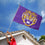 College Flags & Banners Co. Louisiana State LSU Tigers Tiger Head Embroidered and Stitched Nylon Flag - Sports Collectibles, Sports Memorabilia, Sports Fan Shop, Sports Gifts