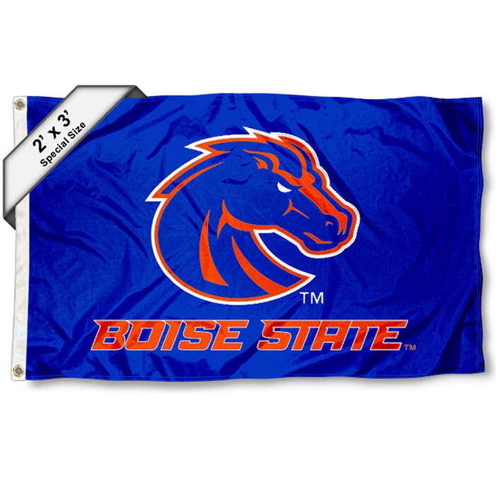 College Flags & Banners Co. Boise State Broncos 2x3 Foot Flag - Sports Collectibles, Sports Memorabilia, Sports Fan Shop, Sports Gifts