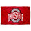 College Flags & Banners Co. Ohio State Buckeyes Polyester Outdoor 3x5 Grommet Banner Flag - Sports Collectibles, Sports Memorabilia, Sports Fan Shop, Sports Gifts