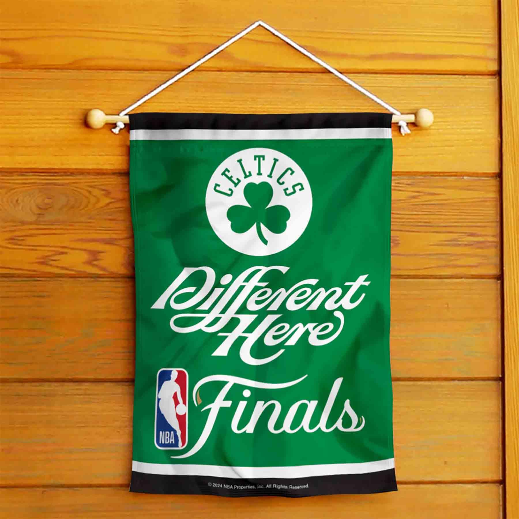 Boston Celtics 2024 Finals Bound Conference Champions Garden Flag Banner - Sports Collectibles, Sports Memorabilia, Sports Fan Shop, Sports Gifts