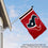WinCraft Houston Texans 2x3 Feet Flag - Sports Collectibles, Sports Memorabilia, Sports Fan Shop, Sports Gifts