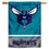 WinCraft Charlotte Hornets Double Sided House Banner Flag - Sports Collectibles, Sports Memorabilia, Sports Fan Shop, Sports Gifts