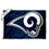 WinCraft Los Angeles Rams Boat and Golf Cart Pennant Flag - Sports Collectibles, Sports Memorabilia, Sports Fan Shop, Sports Gifts