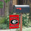 College Flags & Banners Co. UGA Bulldogs Garden Flag and Mailbox Post Pole Mount Holder Set - Sports Collectibles, Sports Memorabilia, Sports Fan Shop, Sports Gifts