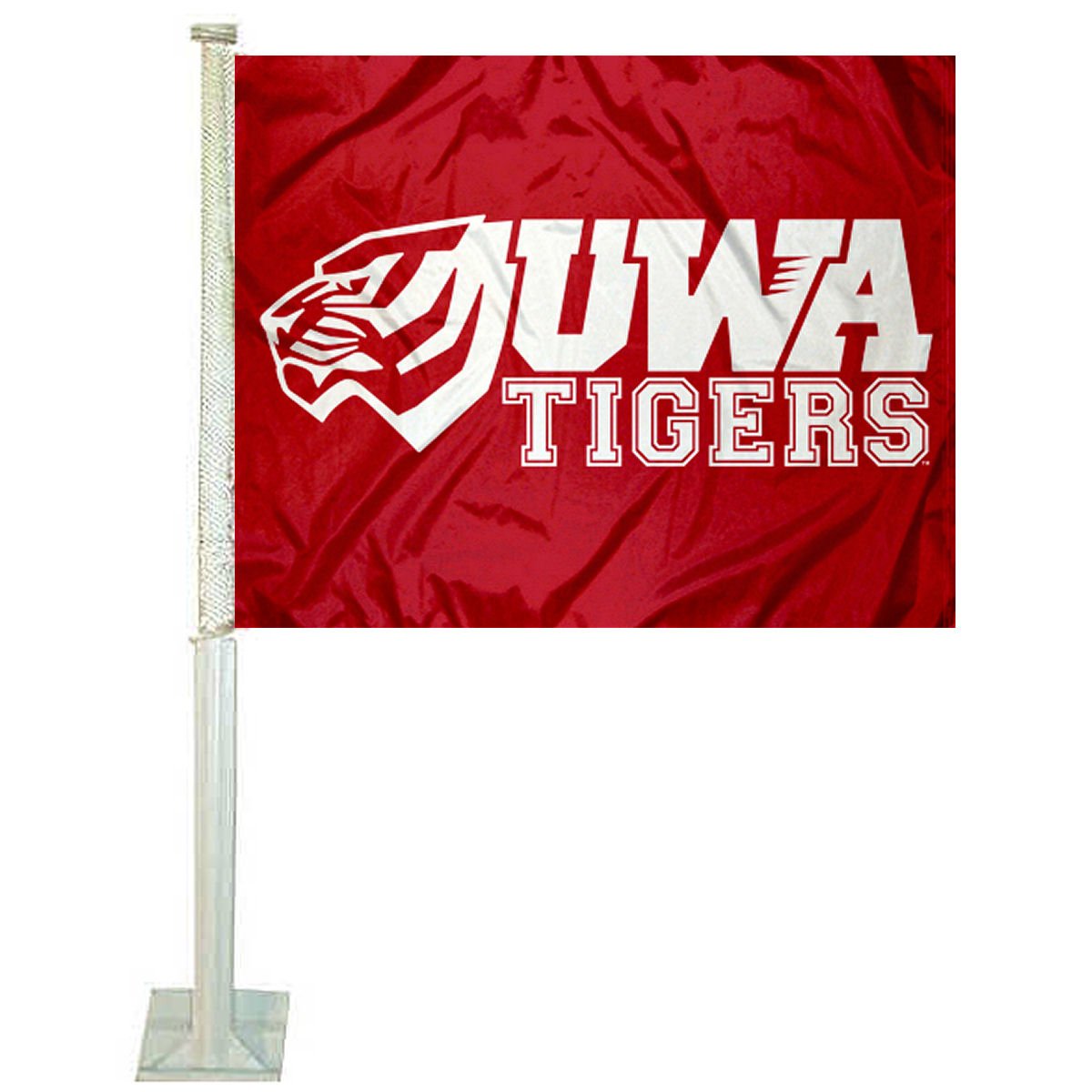 College Flags & Banners Co. West Alabama Tigers Car Flag - Sports Collectibles, Sports Memorabilia, Sports Fan Shop, Sports Gifts