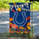 WinCraft Indianapolis Colts Fall Leaves Decorative Football Garden Flag Double Sided Banner - Sports Collectibles, Sports Memorabilia, Sports Fan Shop, Sports Gifts