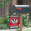 UW Badgers Garden Flag and Mailbox Post Pole Mount Holder Set - Sports Collectibles, Sports Memorabilia, Sports Fan Shop, Sports Gifts