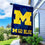 College Flags & Banners Co. - Furman University House Flag with Flag Pole Set - Sports Collectibles, Sports Memorabilia, Sports Fan Shop, Sports Gifts