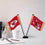 WinCraft Kansas City Chiefs Desk and Table Top Flags - Sports Collectibles, Sports Memorabilia, Sports Fan Shop, Sports Gifts