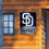 WinCraft San Diego Baseball Double Sided House Flag - Sports Collectibles, Sports Memorabilia, Sports Fan Shop, Sports Gifts