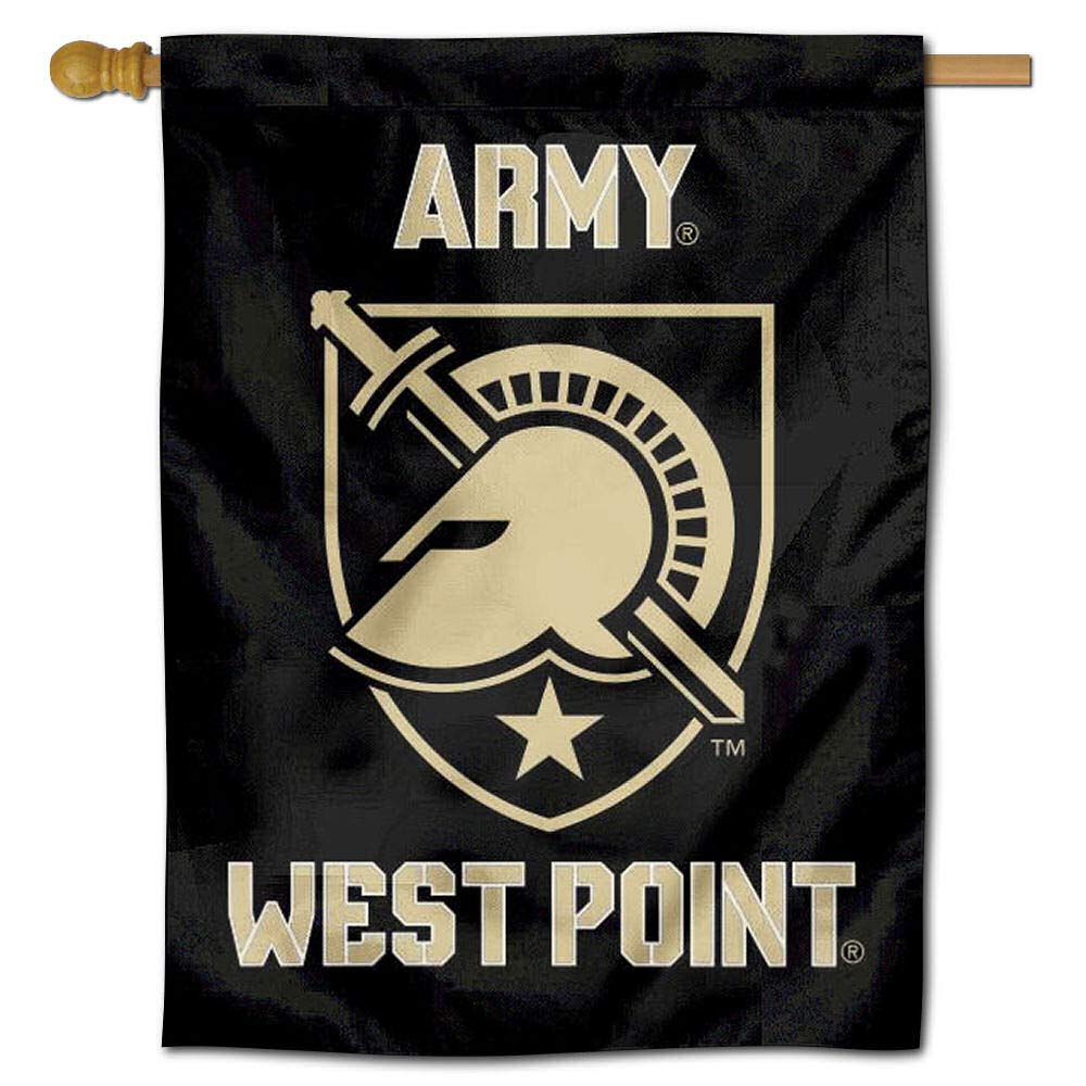 College Flags & Banners Co. Army Black Knights Athena Shield Double Sided House Flag - Sports Collectibles, Sports Memorabilia, Sports Fan Shop, Sports Gifts