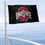 College Flags & Banners Co. Ohio State Buckeyes Boat and Nautical Flag - Sports Collectibles, Sports Memorabilia, Sports Fan Shop, Sports Gifts