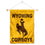 Wyoming Cowboys Banner for Windows Doors and Walls - Sports Collectibles, Sports Memorabilia, Sports Fan Shop, Sports Gifts
