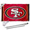 WinCraft San Francisco 49ers Flag Pole and Bracket Kit - Sports Collectibles, Sports Memorabilia, Sports Fan Shop, Sports Gifts
