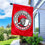 College Flags & Banners Co. Tampa Spartans Logo Double Sided House Flag with Flag Pole Set - Sports Collectibles, Sports Memorabilia, Sports Fan Shop, Sports Gifts