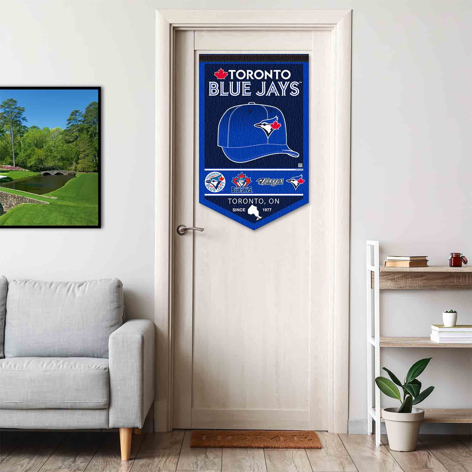 WinCraft Toronto Blue Jays Heritage History Banner Pennant - Sports Collectibles, Sports Memorabilia, Sports Fan Shop, Sports Gifts