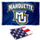 College Flags & Banners Co. Marquette Flag and USA 3x5 Set - Sports Collectibles, Sports Memorabilia, Sports Fan Shop, Sports Gifts