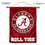 College Flags & Banners Co. University of Alabama Outdoor Flag and Wood Banner Pole Set - Sports Collectibles, Sports Memorabilia, Sports Fan Shop, Sports Gifts