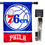 WinCraft 76ers Banner House Flag and 5 Foot Flagpole Set - Sports Collectibles, Sports Memorabilia, Sports Fan Shop, Sports Gifts
