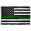Sports Flags Pennants Company Military and Armed Services Thin Line Flag 3x5 Foot Banner - Sports Collectibles, Sports Memorabilia, Sports Fan Shop, Sports Gifts