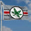 Ohio State Buckeyes Buckeye Leaf 3x5 Banner Flag - Sports Collectibles, Sports Memorabilia, Sports Fan Shop, Sports Gifts