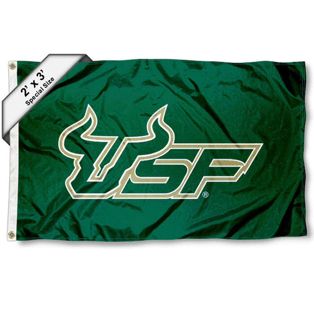 College Flags & Banners Co. South Florida Bulls 2x3 Foot Flag - Sports Collectibles, Sports Memorabilia, Sports Fan Shop, Sports Gifts