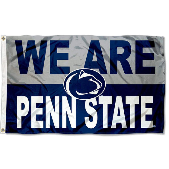 College Flags & Banners Co. Penn State Nittany Lions We are Penn State Flag - Sports Collectibles, Sports Memorabilia, Sports Fan Shop, Sports Gifts
