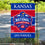 Kansas KU Jayhawks Official 2022 College National Basketball Champions Double Sided Garden Banner Flag - Sports Collectibles, Sports Memorabilia, Sports Fan Shop, Sports Gifts