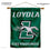 College Flags & Banners Co. Loyola Maryland Greyhounds Double Sided House Flag and Wood Banner Pole Set - Sports Collectibles, Sports Memorabilia, Sports Fan Shop, Sports Gifts