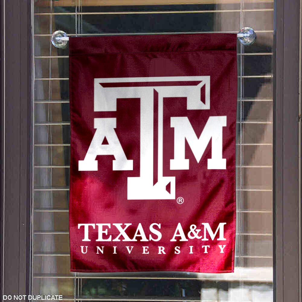 College Flags & Banners Co. Texas A&M Aggies Garden Flag - Sports Collectibles, Sports Memorabilia, Sports Fan Shop, Sports Gifts