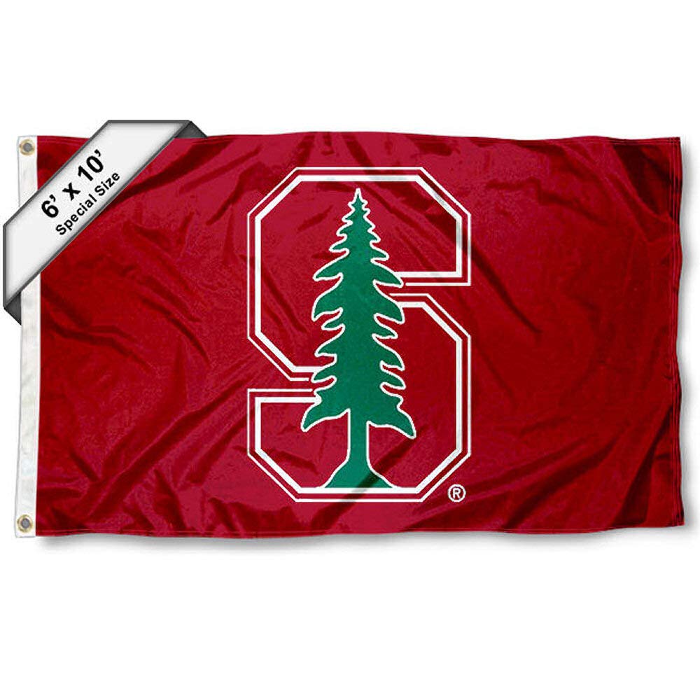 College Flags & Banners Co. Stanford Cardinal 6x10 Feet Flag - Sports Collectibles, Sports Memorabilia, Sports Fan Shop, Sports Gifts
