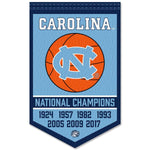 North Carolina Tar Heels Basketball National Champions Banner