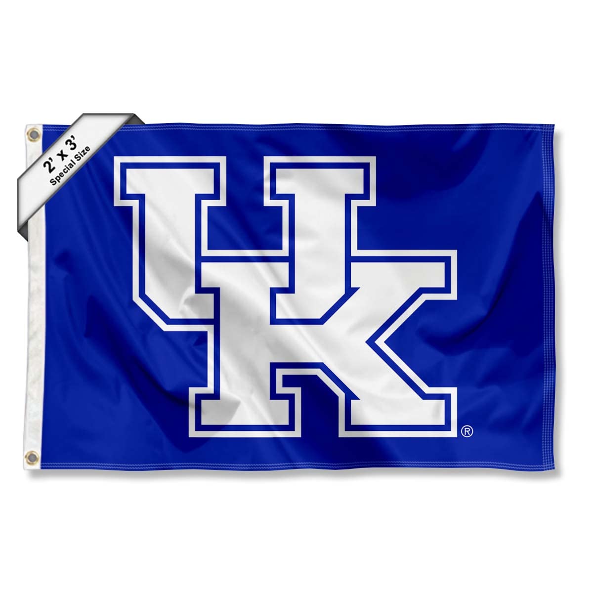 College Flags & Banners Co. Kentucky Wildcats Small 2x3 Foot Flag - Sports Collectibles, Sports Memorabilia, Sports Fan Shop, Sports Gifts