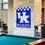 College Flags & Banners Co. Kentucky UK Wildcats Checkerboard House Flag and Wood Banner Pole Set - Sports Collectibles, Sports Memorabilia, Sports Fan Shop, Sports Gifts