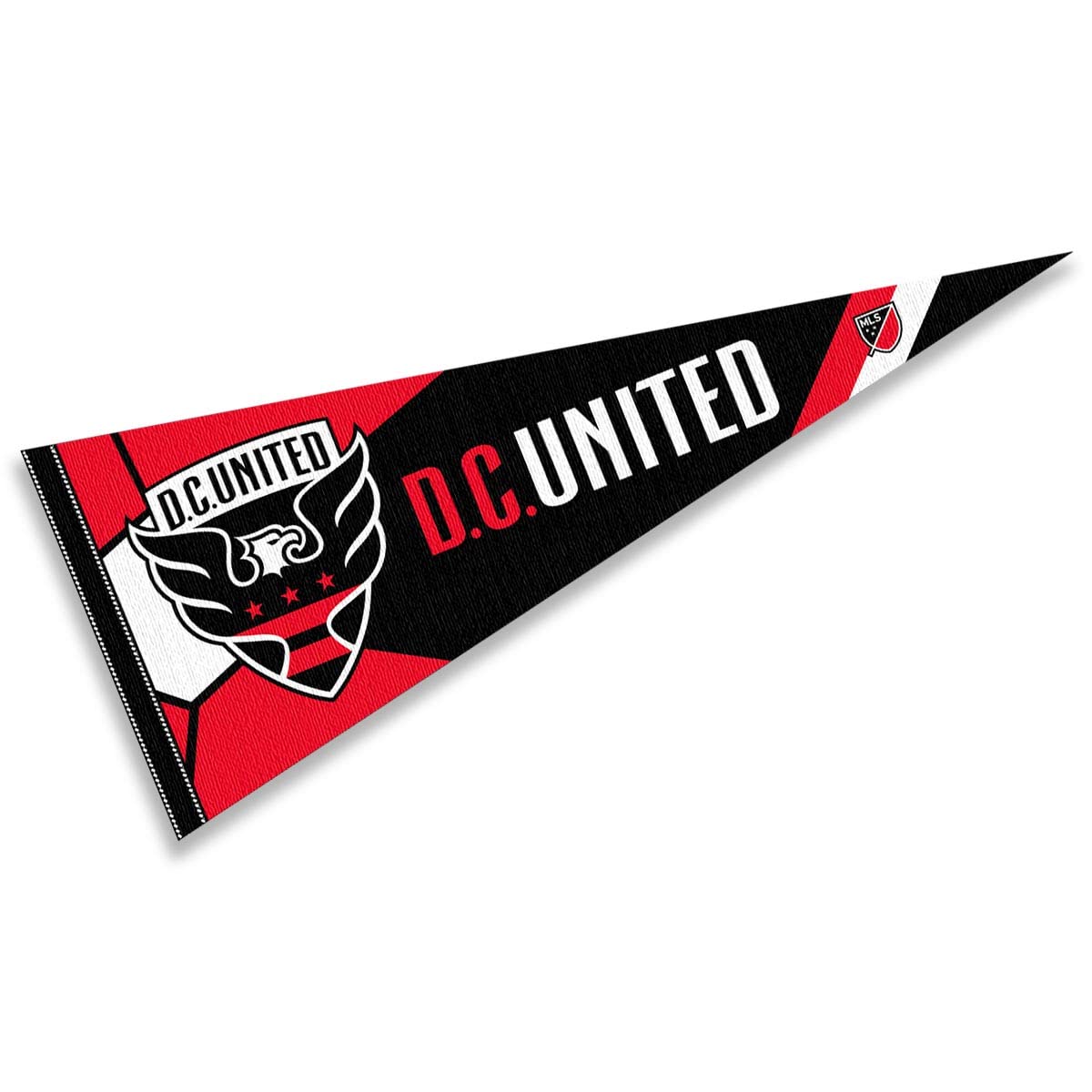 WinCraft Washington DC United Pennant Flag Banner - Sports Collectibles, Sports Memorabilia, Sports Fan Shop, Sports Gifts