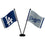 WinCraft Los Angeles Dodgers Desk and Table Top Flags - Sports Collectibles, Sports Memorabilia, Sports Fan Shop, Sports Gifts