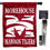 College Flags & Banners Co. Morehouse Maroon Tigers Banner Flag with Flag Pole Set - Sports Collectibles, Sports Memorabilia, Sports Fan Shop, Sports Gifts