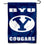 College Flags & Banners Co. Brigham Young Cougars Wordmark Logo Garden and USA Flag Stand Pole Holder Set - Sports Collectibles, Sports Memorabilia, Sports Fan Shop, Sports Gifts