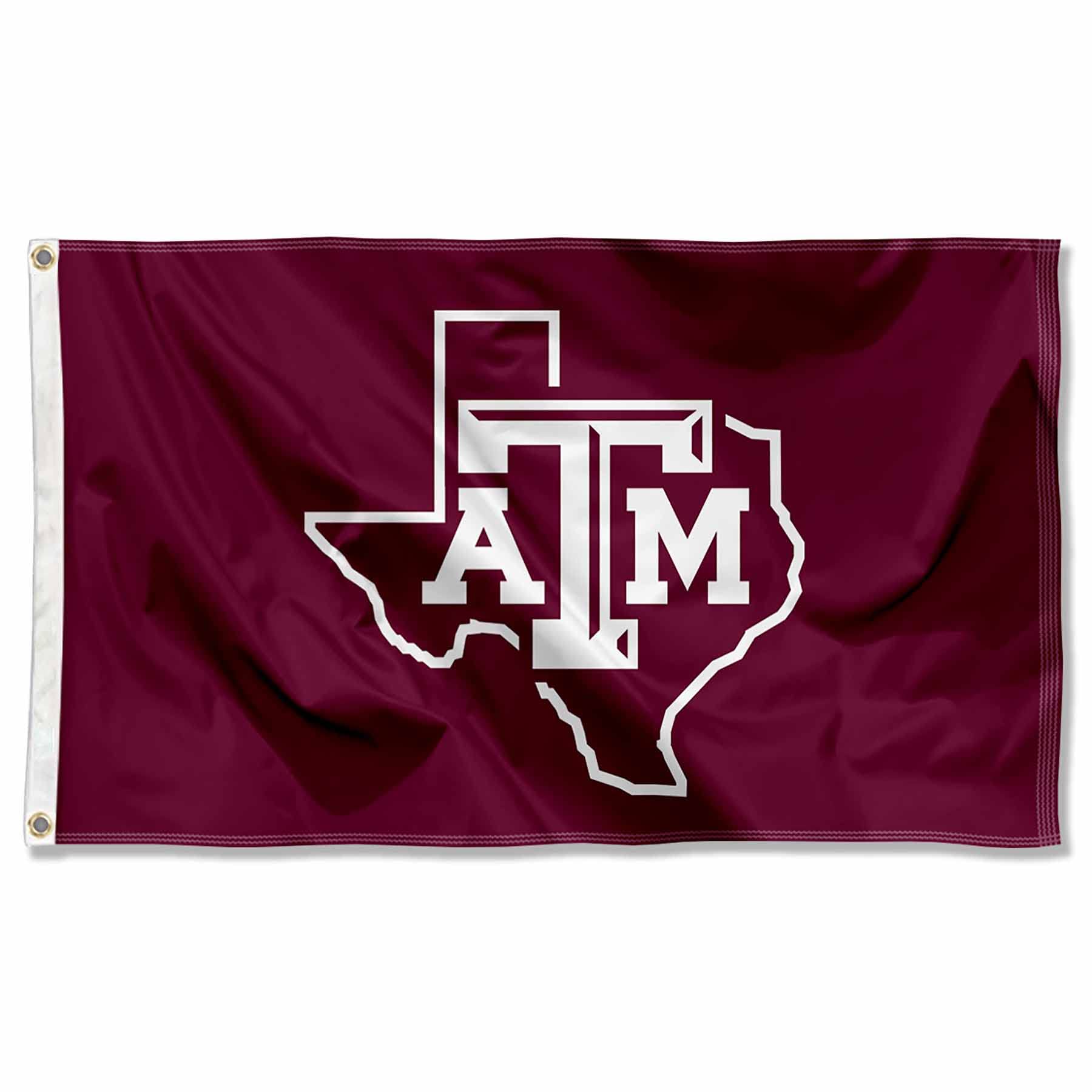 College Flags & Banners Co. Texas A&M University Lone Star 3x5 Flag - Sports Collectibles, Sports Memorabilia, Sports Fan Shop, Sports Gifts