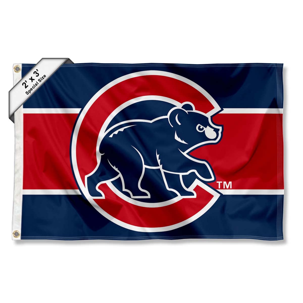 WinCraft Chicago Baseball 2x3 Foot Small Flag - Sports Collectibles, Sports Memorabilia, Sports Fan Shop, Sports Gifts