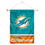 Miami Dolphins Banner Window Wall Hanging Flag with Suction Cup - Sports Collectibles, Sports Memorabilia, Sports Fan Shop, Sports Gifts