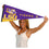 College Flags & Banners Co. Louisiana State LSU Tigers Full Size Eye Logo Pennant - Sports Collectibles, Sports Memorabilia, Sports Fan Shop, Sports Gifts