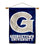 College Flags & Banners Co. Georgetown Hoyas House Flag and Wood Banner Pole Set - Sports Collectibles, Sports Memorabilia, Sports Fan Shop, Sports Gifts