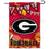 College Flags & Banners Co. Georgia Bulldogs Fall Leaves Football Season Garden Yard Flag - Sports Collectibles, Sports Memorabilia, Sports Fan Shop, Sports Gifts
