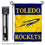 College Flags & Banners Co. Toledo Rockets Garden Flag with Pole Stand Holder - Sports Collectibles, Sports Memorabilia, Sports Fan Shop, Sports Gifts