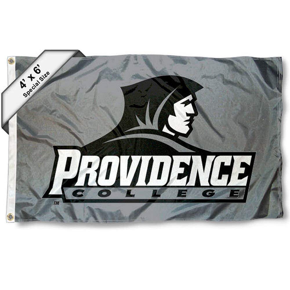 College Flags & Banners Co. Providence Friars 4 ft x 6 ft Silver Flag - Sports Collectibles, Sports Memorabilia, Sports Fan Shop, Sports Gifts