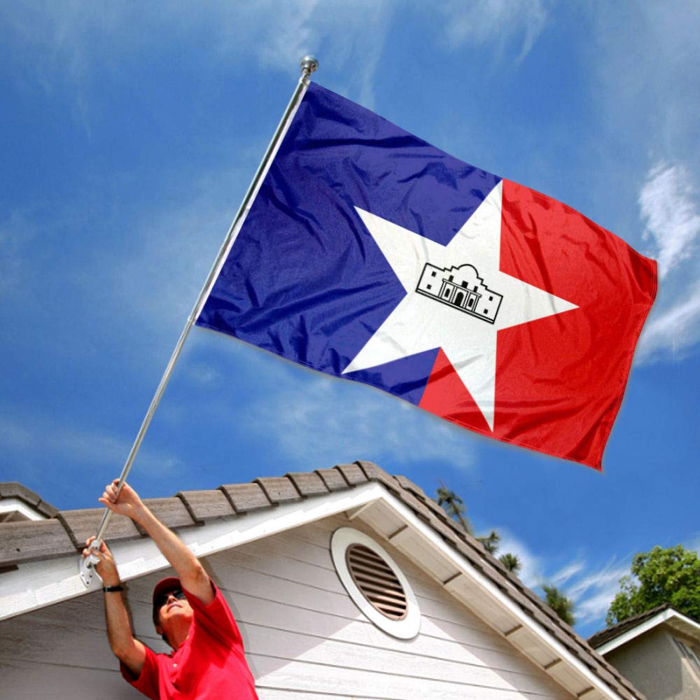 Sports Flags Pennants Company City of San Antonio Flag 3x5 Foot Banner - Sports Collectibles, Sports Memorabilia, Sports Fan Shop, Sports Gifts