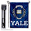 College Flags & Banners Co. Yale Bulldogs Coat of Arms Garden Flag with Stand Holder - Sports Collectibles, Sports Memorabilia, Sports Fan Shop, Sports Gifts