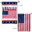 Sports Flags Pennants Company America Strong USA Garden Flag - Sports Collectibles, Sports Memorabilia, Sports Fan Shop, Sports Gifts